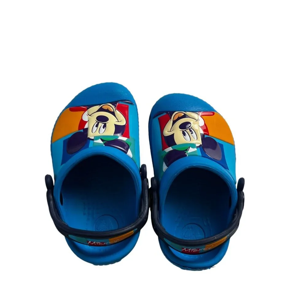 Crocs Disney Mickey Mouse Clogs Toddler Size 4